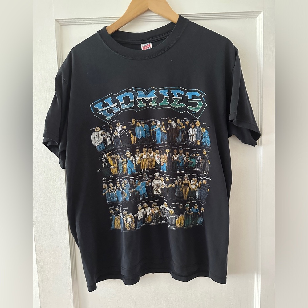 Extra Rare Vintage Homies t shirt. Size Large